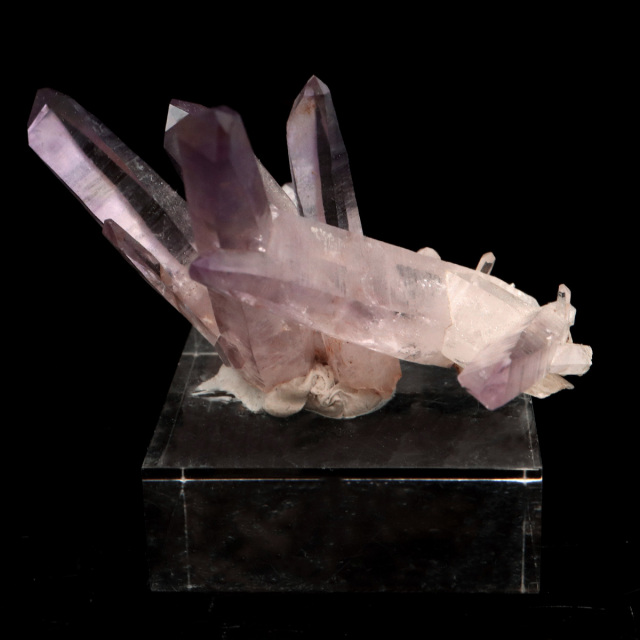 ベラクルス アメジスト ポイント クラスター メキシコ産 母岩付き 結晶石 1点もの ツーソン展示会商品 紫水晶 天然石
