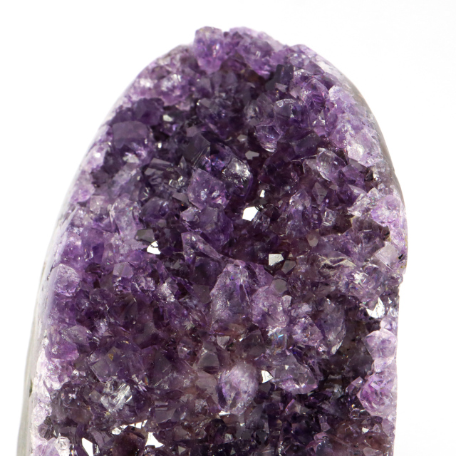 アメジスト クラスター 側面磨き AAA ドゥルーザ 紫水晶 置き物 原石 ウルグアイ産 天然石 1点物 2月 誕生石 天然石 amethyst