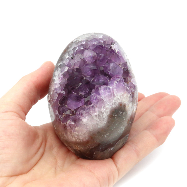 アメジスト クラスター 側面磨き AAA ドゥルーザ 紫水晶 置き物 原石 ウルグアイ産 天然石 1点物 2月 誕生石 天然石 amethyst