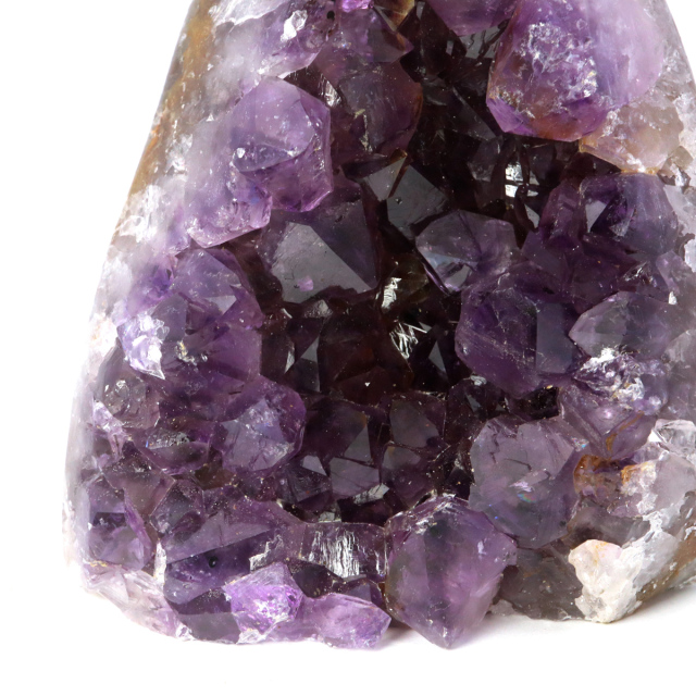 アメジスト クラスター 側面磨き AAA ドゥルーザ 紫水晶 置き物 原石 ウルグアイ産 天然石 1点物 2月 誕生石 天然石 amethyst