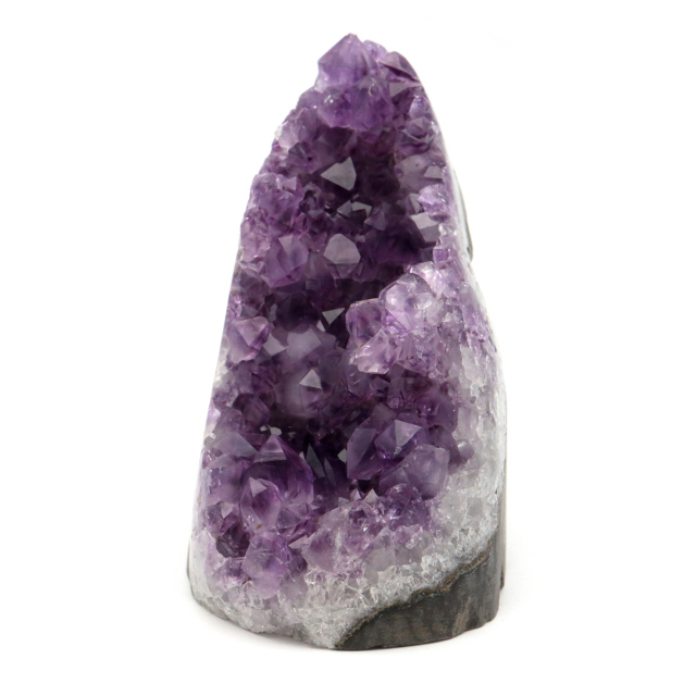 アメジスト クラスター 側面磨き AAA ドゥルーザ 紫水晶 置き物 原石 ウルグアイ産 天然石 1点物 2月 誕生石 天然石 amethyst