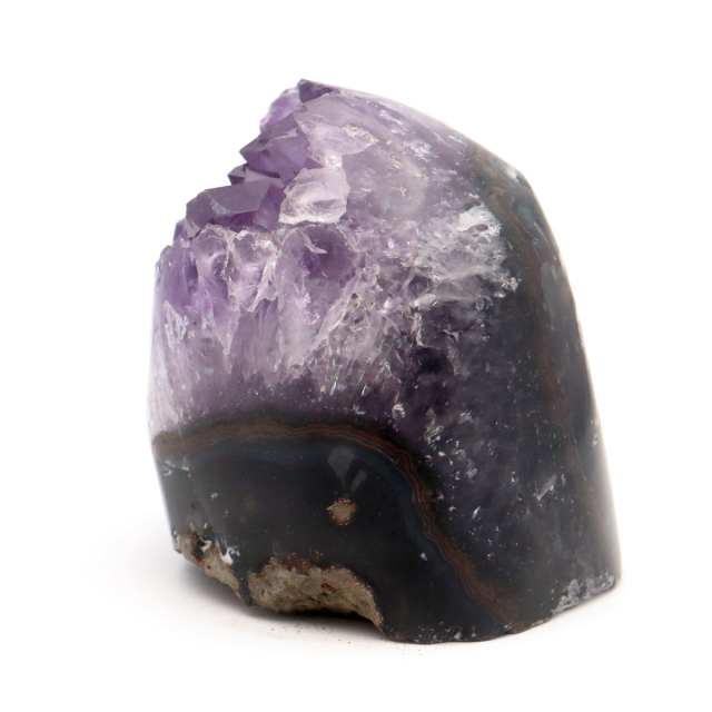 アメジスト クラスター 側面磨き AAA ドゥルーザ 紫水晶 置き物 原石 ウルグアイ産 天然石 1点物 2月 誕生石 天然石 amethyst