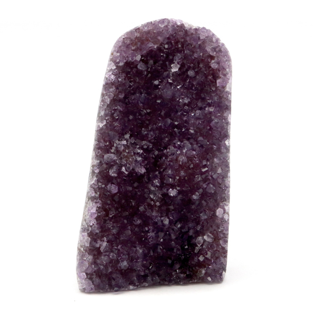 アメジスト クラスター 側面磨き AAA ドゥルーザ 紫水晶 置き物 原石 ウルグアイ産 天然石 1点物 2月 誕生石 天然石 amethyst