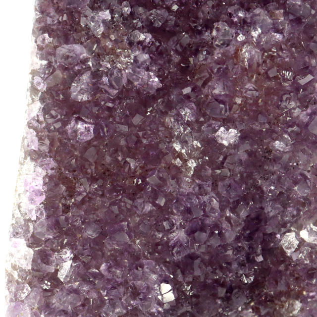 アメジスト クラスター 側面磨き AAA ドゥルーザ 紫水晶 置き物 原石 ウルグアイ産 天然石 1点物 2月 誕生石 天然石 amethyst