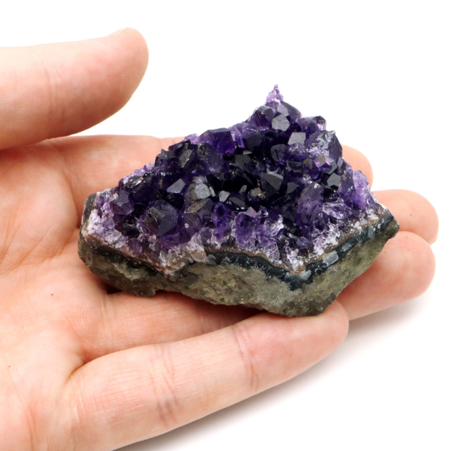 アメジスト クラスター 紫水晶 置き物 原石 ウルグアイ産 天然石 AAA 1点物 2月 誕生石