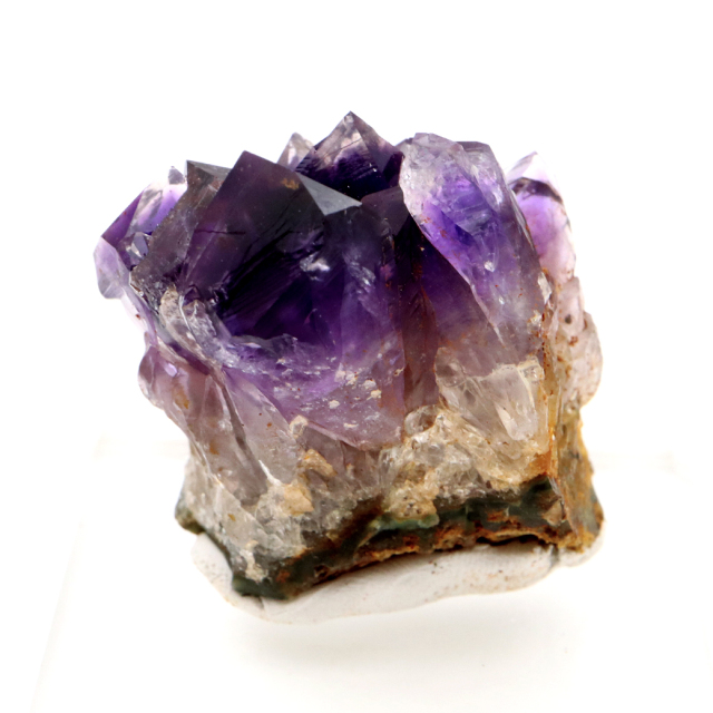 アメジスト クラスター 台付き 紫水晶 置き物 原石 ウルグアイ産 天然石 AAA 1点物 2月 誕生石
