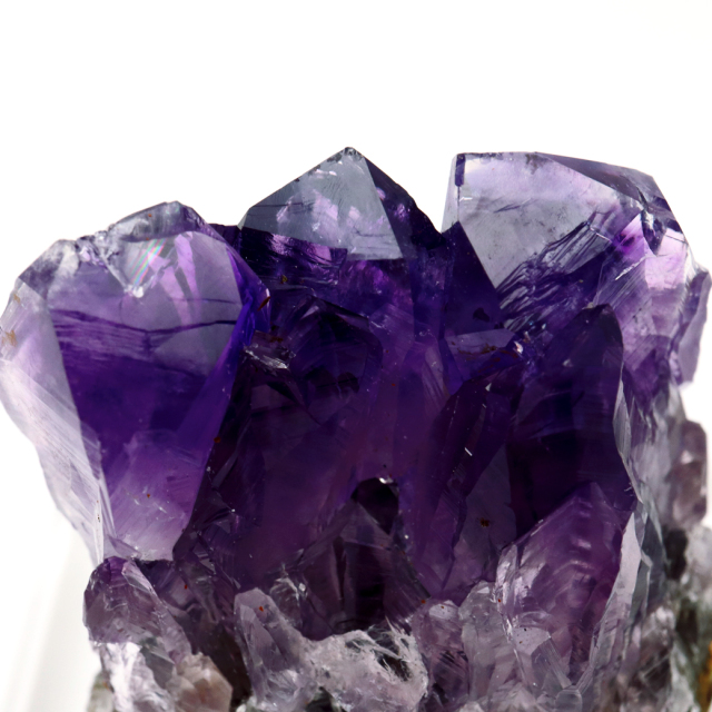アメジスト クラスター 台付き 紫水晶 置き物 原石 ウルグアイ産 天然石 AAA 1点物 2月 誕生石