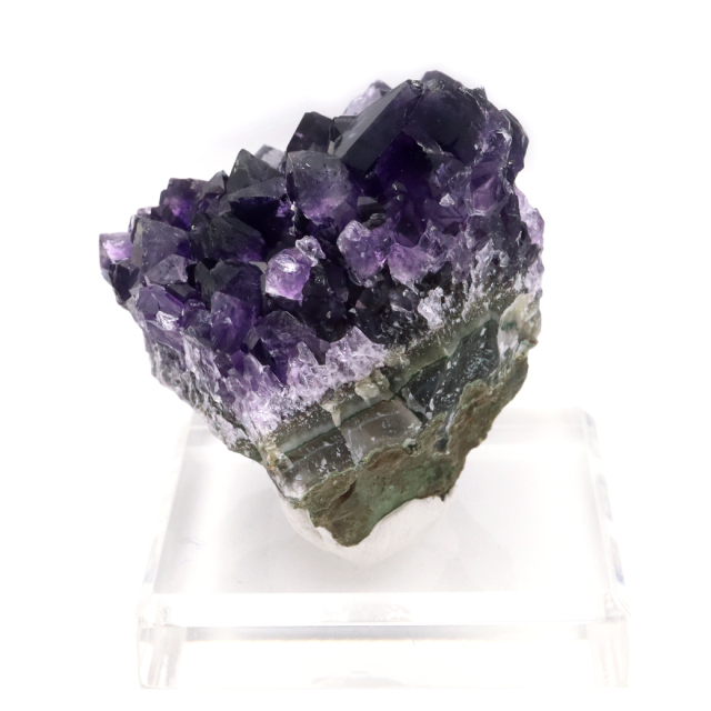 アメジスト クラスター 台付き 紫水晶 置き物 原石 ウルグアイ産 天然石 AAA 1点物 2月 誕生石
