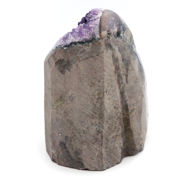 アメジスト クラスター 側面磨き 紫水晶 置き物 原石 ウルグアイ産 天然石 AAA 1点物 2月 誕生石