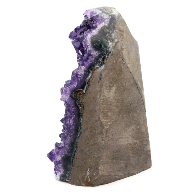 アメジスト クラスター 側面磨き 紫水晶 置き物 原石 ウルグアイ産 天然石 AAA 1点物 2月 誕生石