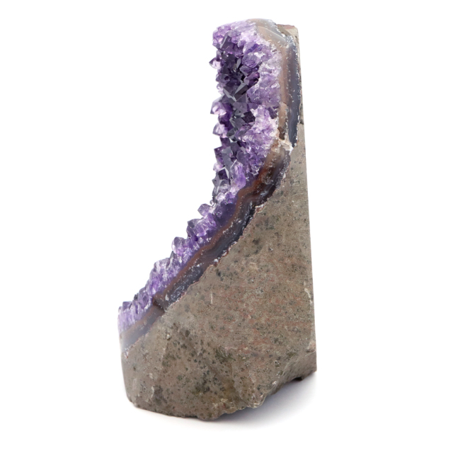 アメジスト クラスター 側面磨き 紫水晶 置き物 原石 ウルグアイ産 天然石 AAA 1点物 2月 誕生石
