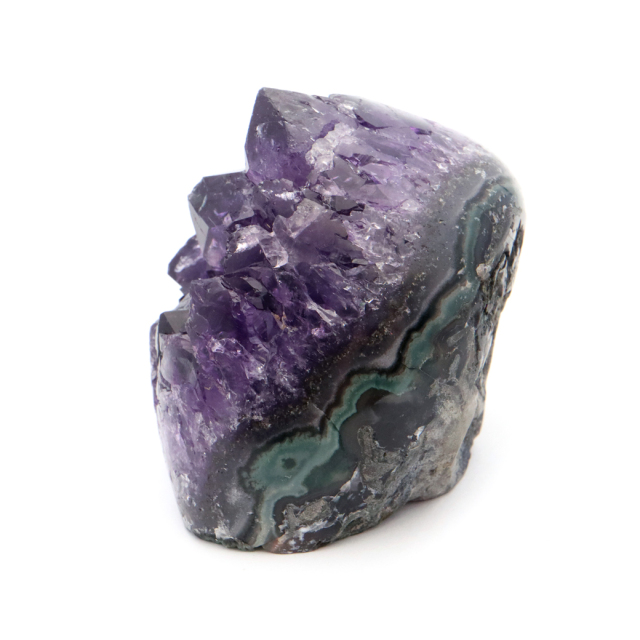 アメジスト クラスター 側面磨き 紫水晶 置き物 原石 ウルグアイ産 天然石 AAA 1点物 2月 誕生石