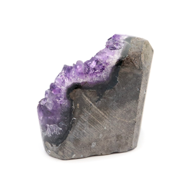アメジスト クラスター 側面磨き 紫水晶 置き物 原石 ウルグアイ産 天然石 AAA 1点物 2月 誕生石