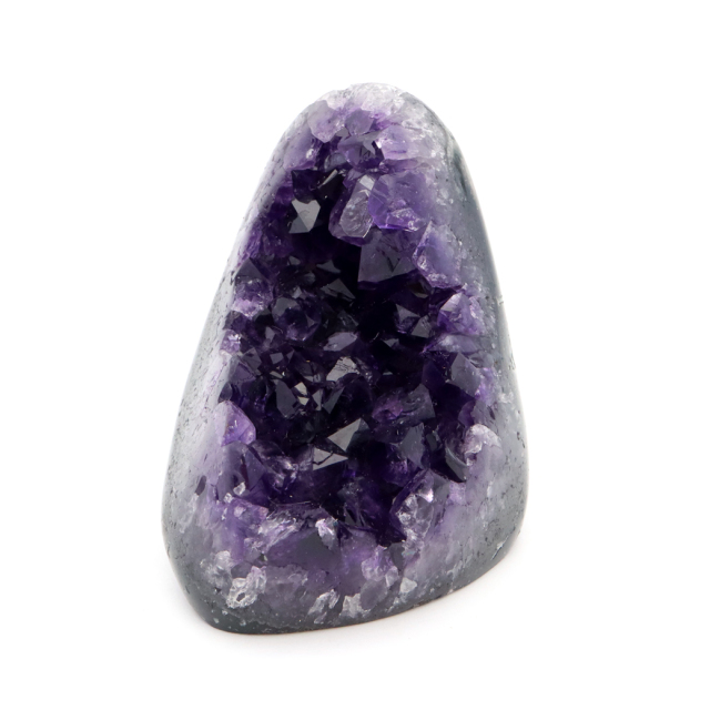 アメジスト クラスター 側面磨き 紫水晶 置き物 原石 ウルグアイ産 天然石 AAA 1点物 2月 誕生石