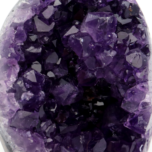 アメジスト クラスター 側面磨き 紫水晶 置き物 原石 ウルグアイ産 天然石 AAA 1点物 2月 誕生石