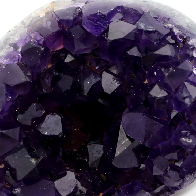 アメジスト クラスター 側面磨き 紫水晶 置き物 原石 ウルグアイ産 天然石 AAA 1点物 2月 誕生石