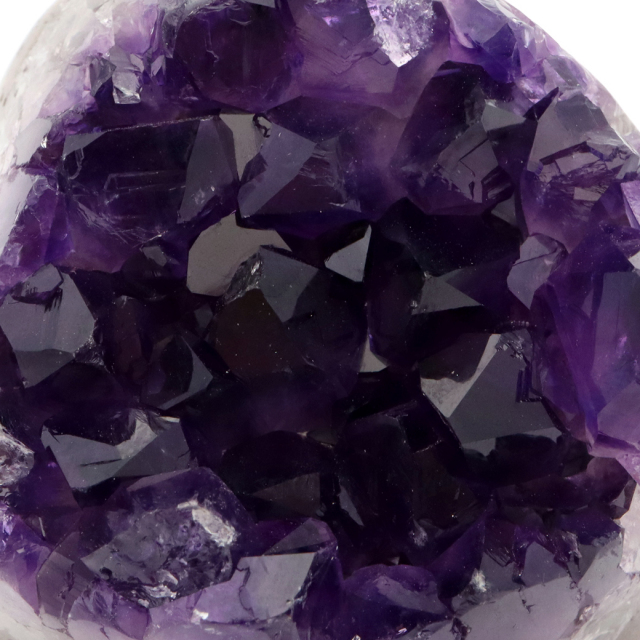 アメジスト クラスター 側面磨き 紫水晶 置き物 原石 ウルグアイ産 天然石 AAA 1点物 2月 誕生石