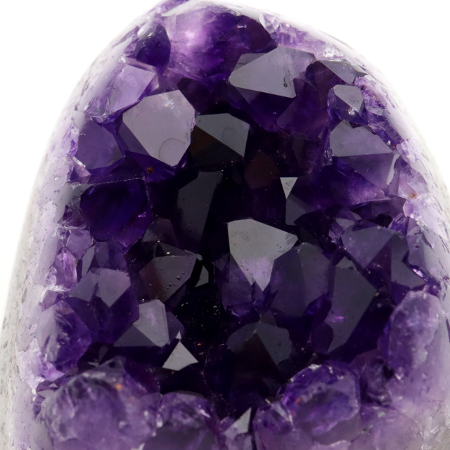 アメジスト クラスター 側面磨き 紫水晶 置き物 原石 ウルグアイ産 天然石 AAA 1点物 2月 誕生石