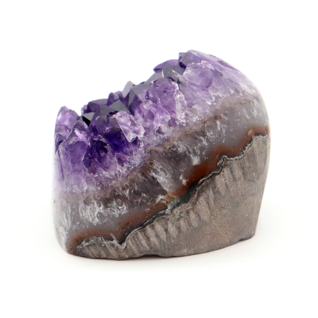 アメジスト クラスター 側面磨き 紫水晶 置き物 原石 ウルグアイ産 天然石 AAA 1点物 2月 誕生石