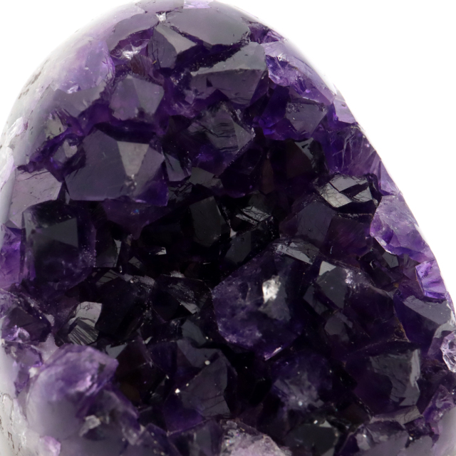 アメジスト クラスター 側面磨き 紫水晶 置き物 原石 ウルグアイ産 天然石 AAA 1点物 2月 誕生石