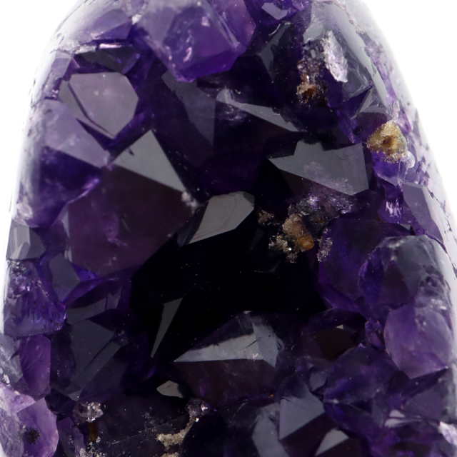 アメジスト クラスター 側面磨き 紫水晶 置き物 原石 ウルグアイ産 天然石 AAA 1点物 2月 誕生石