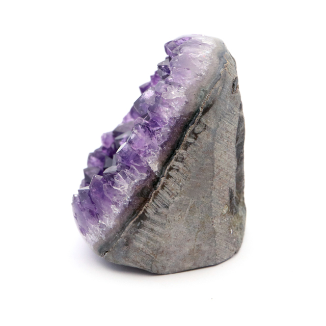 アメジスト クラスター 側面磨き 紫水晶 置き物 原石 ウルグアイ産 天然石 AAA 1点物 2月 誕生石