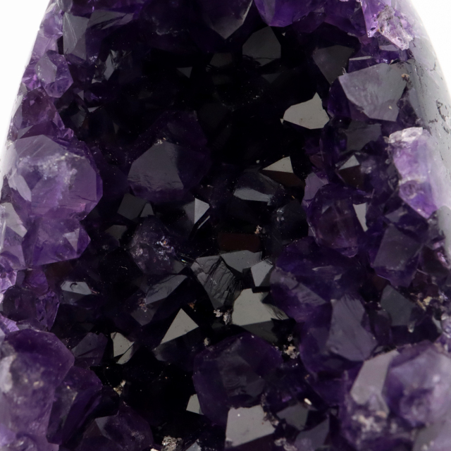 アメジスト クラスター 側面磨き 紫水晶 置き物 原石 ウルグアイ産 天然石 AAA 1点物 2月 誕生石