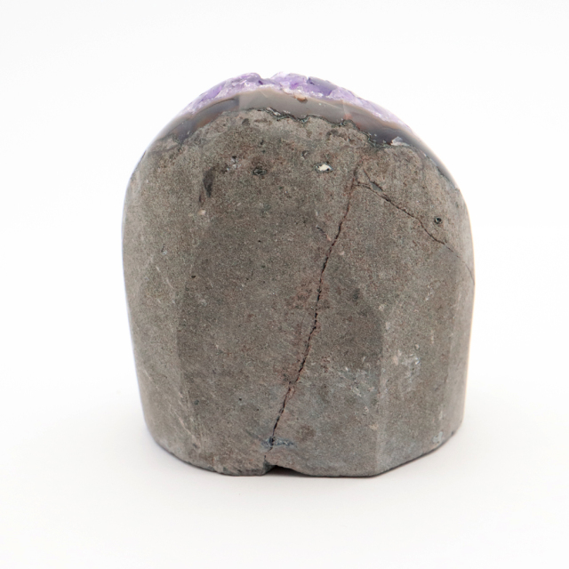 アメジスト クラスター 側面磨き 紫水晶 置き物 原石 ウルグアイ産 天然石 AAA 1点物 2月 誕生石