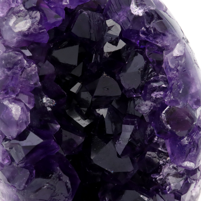 アメジスト クラスター 側面磨き 紫水晶 置き物 原石 ウルグアイ産 天然石 AAA 1点物 2月 誕生石