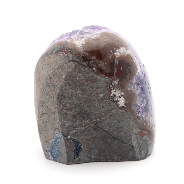 アメジスト クラスター 側面磨き 紫水晶 置き物 原石 ウルグアイ産 天然石 AAA 1点物 2月 誕生石