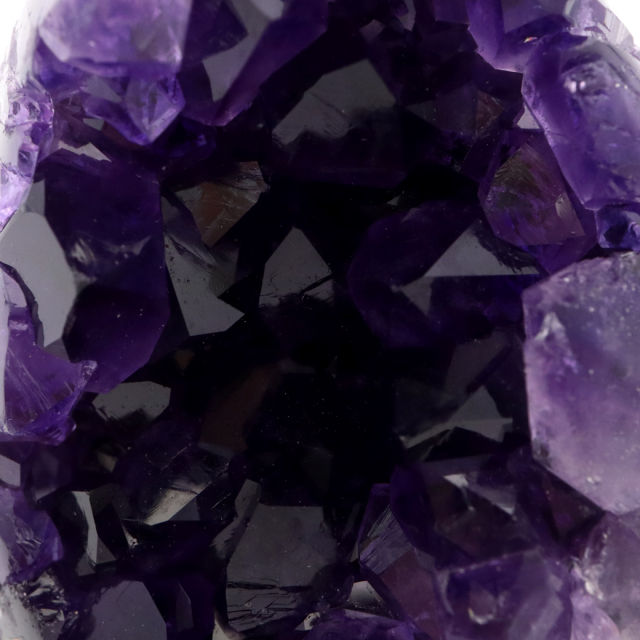 アメジスト クラスター 側面磨き 紫水晶 置き物 原石 ウルグアイ産 天然石 AAA 1点物 2月 誕生石