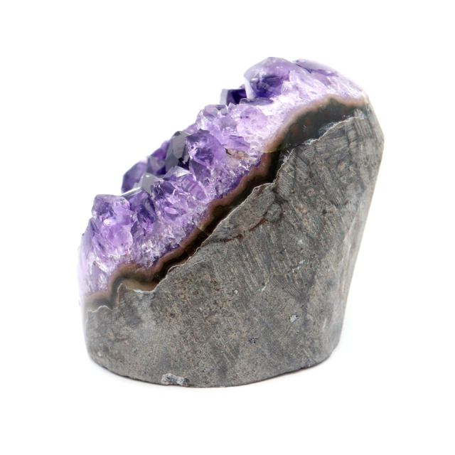 アメジスト クラスター 側面磨き 紫水晶 置き物 原石 ウルグアイ産 天然石 AAA 1点物 2月 誕生石