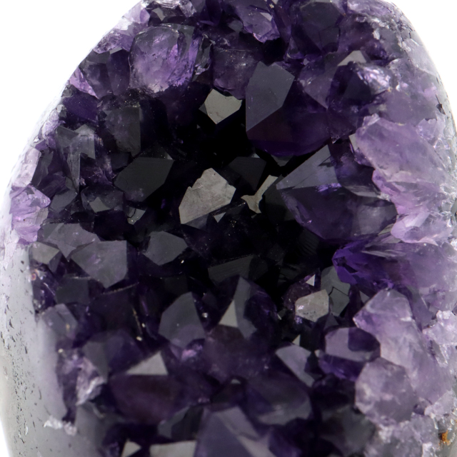 アメジスト クラスター 側面磨き 紫水晶 置き物 原石 ウルグアイ産 天然石 AAA 1点物 2月 誕生石