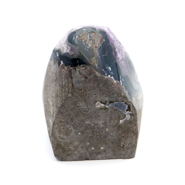 アメジスト クラスター 側面磨き 紫水晶 置き物 原石 ウルグアイ産 天然石 AAA 1点物 2月 誕生石
