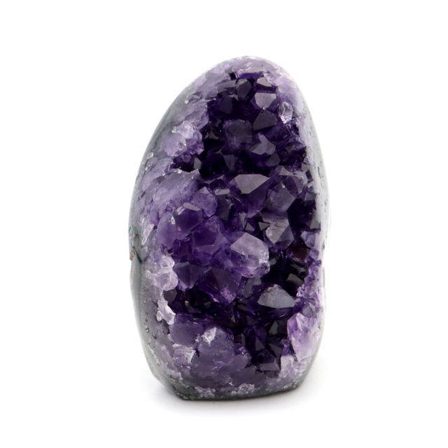 アメジスト クラスター 側面磨き 紫水晶 置き物 原石 ウルグアイ産 天然石 AAA 1点物 2月 誕生石