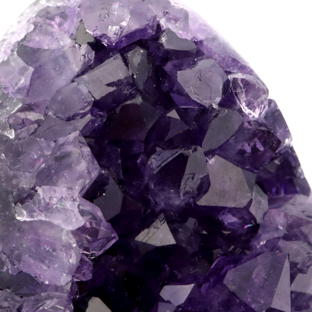 アメジスト クラスター 側面磨き 紫水晶 置き物 原石 ウルグアイ産 天然石 AAA 1点物 2月 誕生石