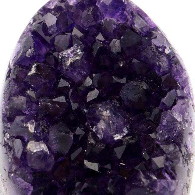 アメジスト クラスター 側面磨き 紫水晶 置き物 原石 ウルグアイ産 天然石 AAA 1点物 2月 誕生石