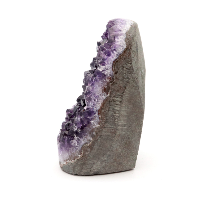 アメジスト クラスター 側面磨き 紫水晶 置き物 原石 ウルグアイ産 天然石 AAA 1点物 2月 誕生石
