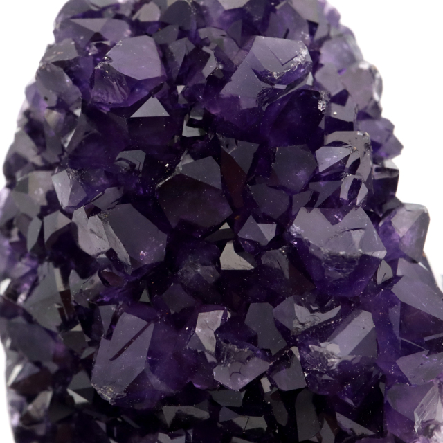 アメジスト クラスター 側面磨き 紫水晶 置き物 原石 ウルグアイ産 天然石 AAA 1点物 2月 誕生石