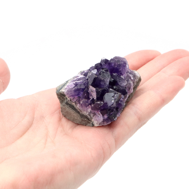 アメジスト クラスター AAA 紫水晶 置き物 原石 ウルグアイ産 天然石 1点物 2月 誕生石