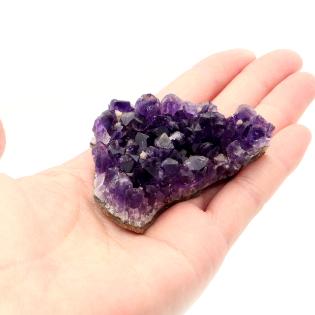 アメジスト クラスター AAA 紫水晶 置き物 原石 ウルグアイ産 天然石 1点物 2月 誕生石