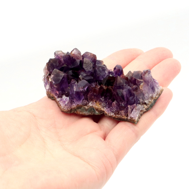 アメジスト クラスター AAA 紫水晶 置き物 原石 ウルグアイ産 天然石 1点物 2月 誕生石