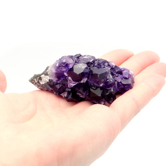 アメジスト クラスター AAA 紫水晶 置き物 原石 ウルグアイ産 天然石 1点物 2月 誕生石