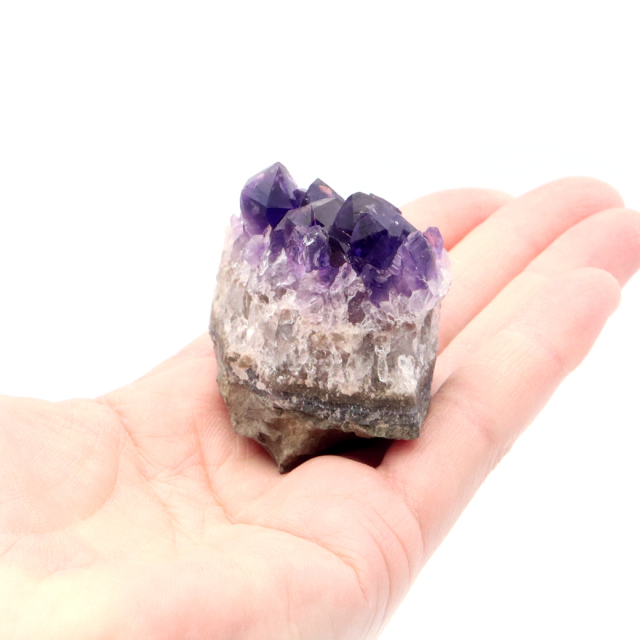 アメジスト クラスター AAA 紫水晶 置き物 原石 ウルグアイ産 天然石 1点物 2月 誕生石