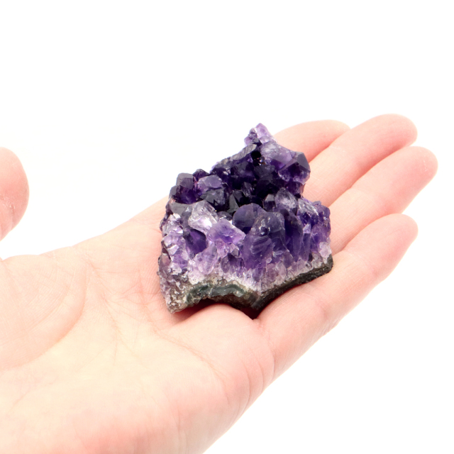 アメジスト クラスター AAA 紫水晶 置き物 原石 ウルグアイ産 天然石 1点物 2月 誕生石