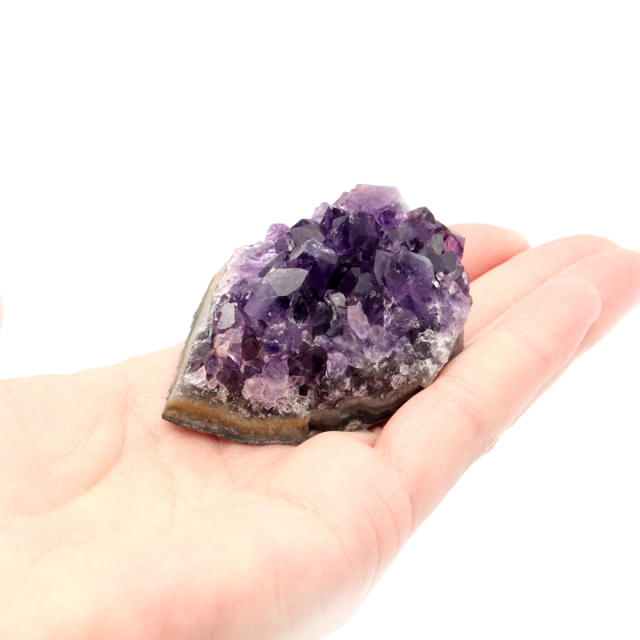 アメジスト クラスター AAA 紫水晶 置き物 原石 ウルグアイ産 天然石 1点物 2月 誕生石