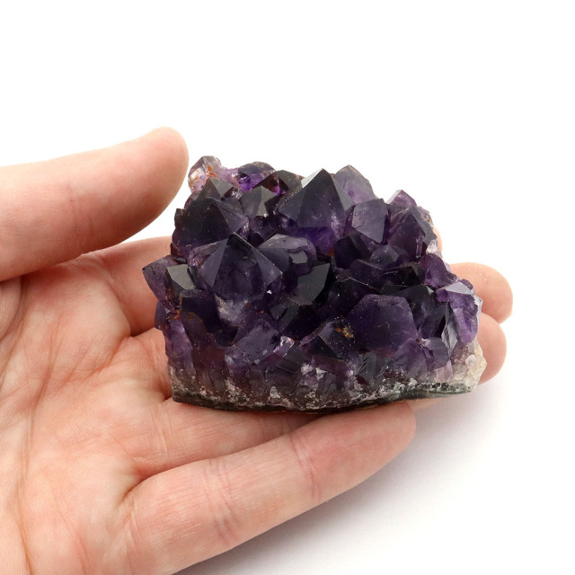 アメジスト クラスター AAA+ 紫水晶 置き物 原石 ウルグアイ産 天然石 1点物 2月 誕生石