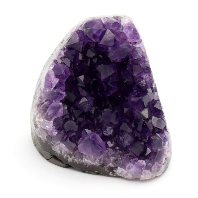 アメジスト クラスター 側面磨き AAA 紫水晶 置き物 原石 ウルグアイ産 天然石 1点物 2月 誕生石