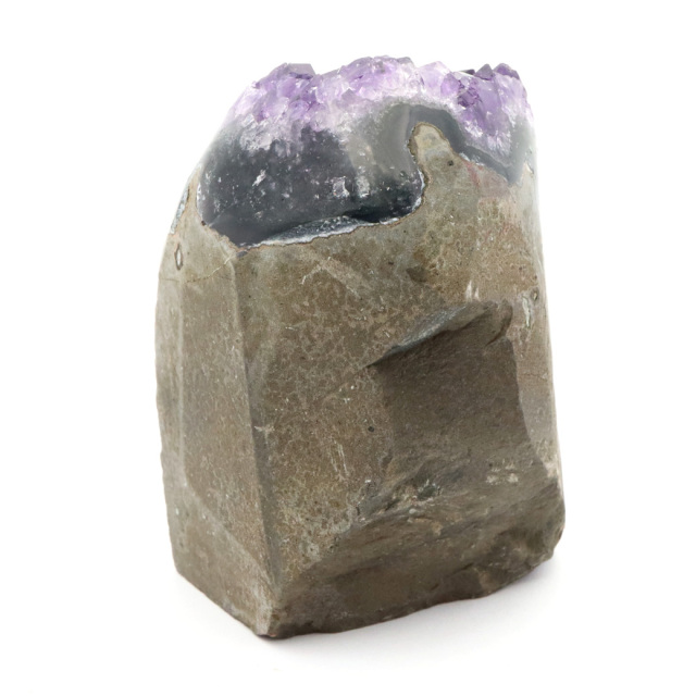 アメジスト クラスター 側面磨き AAA 紫水晶 置き物 原石 ウルグアイ産 天然石 1点物 2月 誕生石