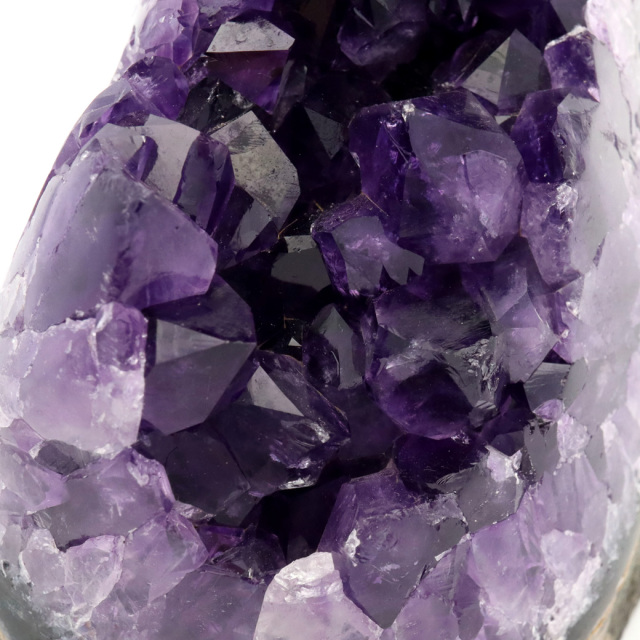 アメジスト クラスター 側面磨き AAA 紫水晶 置き物 原石 ウルグアイ産 天然石 1点物 2月 誕生石